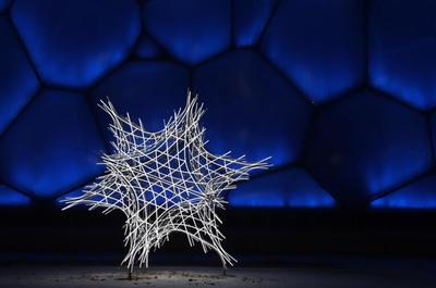 科技冬奥|“雪绒星”科技与艺术可视化呈现营造冰雪氛围